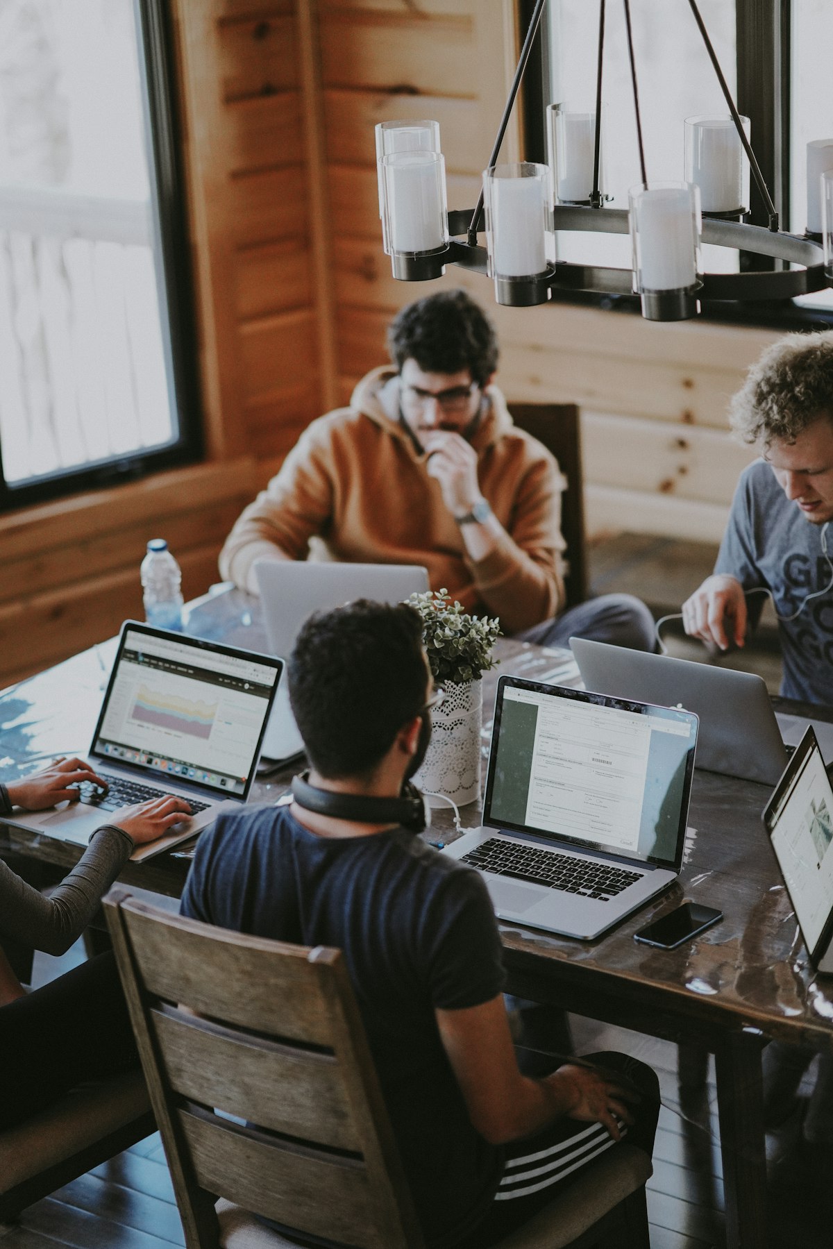 RevDrive Agency team collaborating on outbound sales strategy